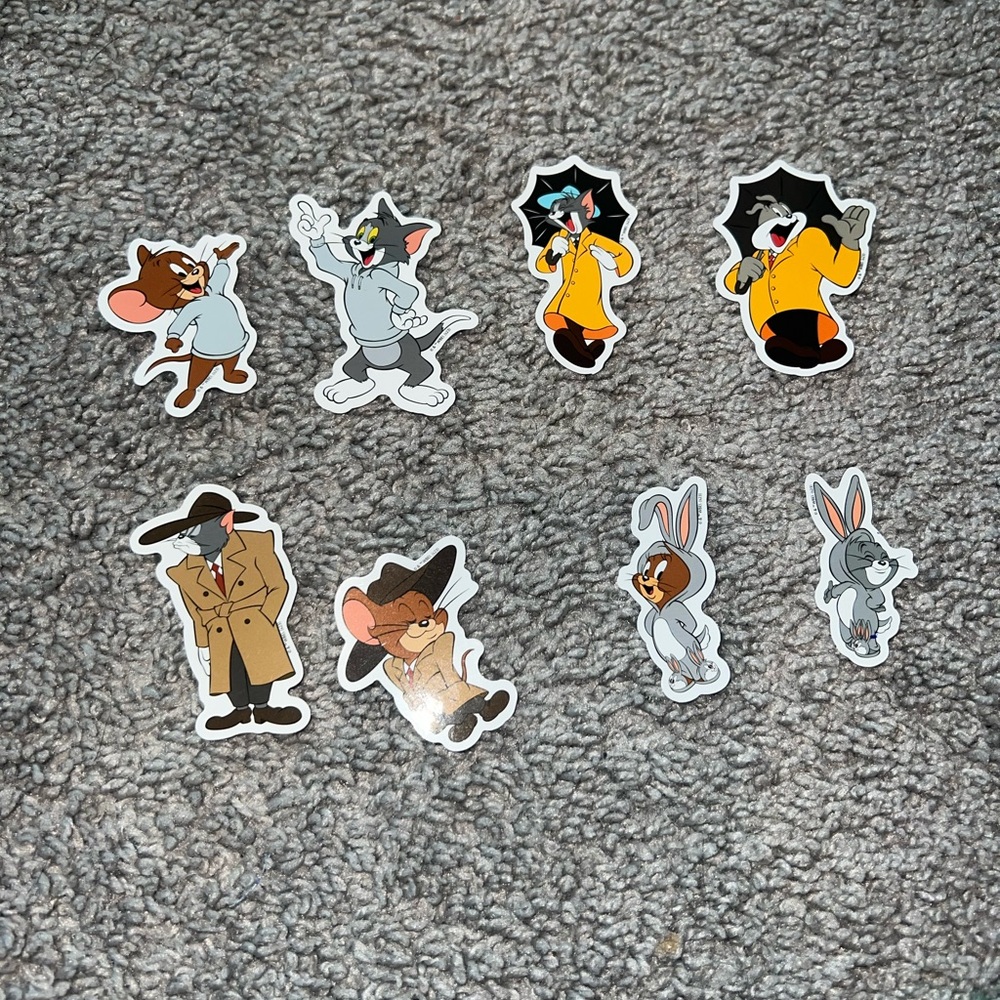 3 for $12 Tom & Jerry Sticker Set